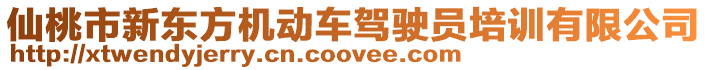 仙桃市新東方機(jī)動車駕駛員培訓(xùn)有限公司