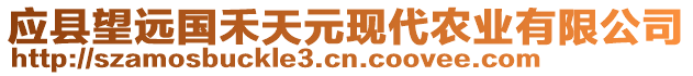 应县望远国禾天元现代农业有限公司