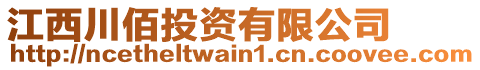 江西川佰投資有限公司