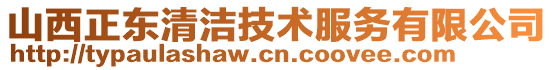山西正東清潔技術(shù)服務(wù)有限公司