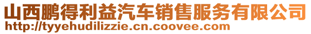 山西鵬得利益汽車銷售服務(wù)有限公司