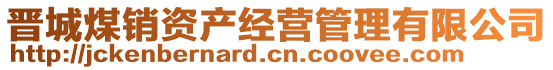 晉城煤銷資產(chǎn)經(jīng)營(yíng)管理有限公司