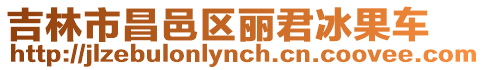 吉林市昌邑區(qū)麗君冰果車