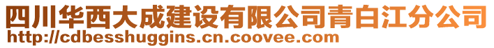 四川華西大成建設有限公司青白江分公司