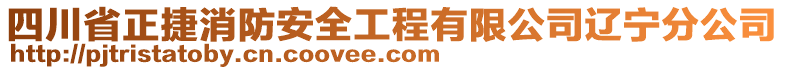 四川省正捷消防安全工程有限公司遼寧分公司