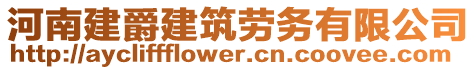 河南建爵建筑勞務有限公司