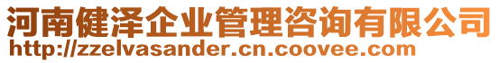 河南健澤企業(yè)管理咨詢有限公司