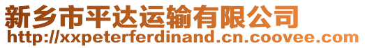 新鄉(xiāng)市平達運輸有限公司