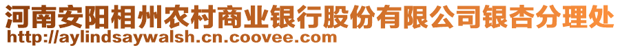 河南安陽相州農(nóng)村商業(yè)銀行股份有限公司銀杏分理處