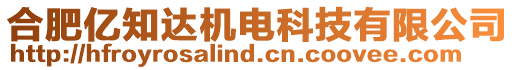 合肥億知達(dá)機(jī)電科技有限公司