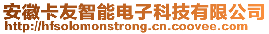 安徽卡友智能電子科技有限公司