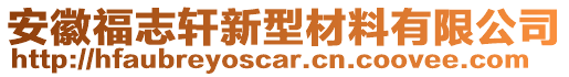 安徽福志軒新型材料有限公司