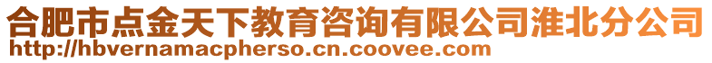 合肥市點(diǎn)金天下教育咨詢有限公司淮北分公司