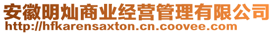 安徽明燦商業(yè)經(jīng)營管理有限公司