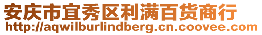 安庆市宜秀区利满百货商行