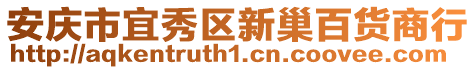 安慶市宜秀區(qū)新巢百貨商行