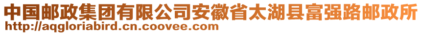 中國郵政集團(tuán)有限公司安徽省太湖縣富強(qiáng)路郵政所