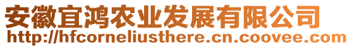 安徽宜鴻農(nóng)業(yè)發(fā)展有限公司