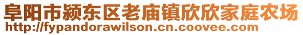 阜阳市颍东区老庙镇欣欣家庭农场