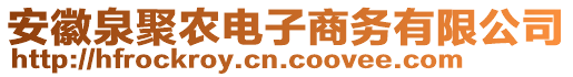 安徽泉聚農(nóng)電子商務(wù)有限公司