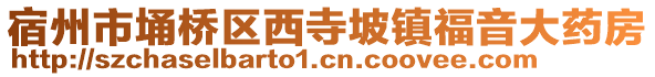 宿州市埇桥区西寺坡镇福音大药房