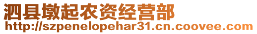 泗縣墩起農(nóng)資經(jīng)營部