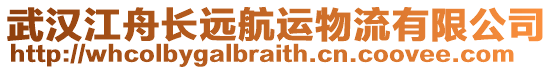 武漢江舟長遠航運物流有限公司