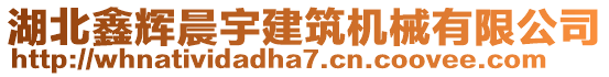 湖北鑫輝晨宇建筑機械有限公司