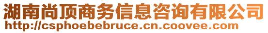 湖南尚頂商務信息咨詢有限公司