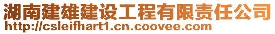 湖南建雄建设工程有限责任公司