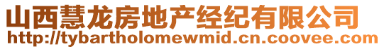 山西慧龍房地產(chǎn)經(jīng)紀(jì)有限公司