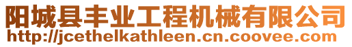 陽城縣豐業(yè)工程機械有限公司