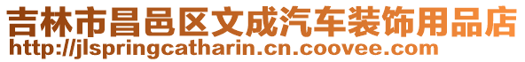 吉林市昌邑區文成汽車裝飾用品店