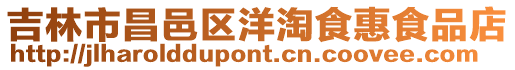 吉林市昌邑區洋淘食惠食品店