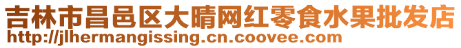 吉林市昌邑區大晴網紅零食水果批發店
