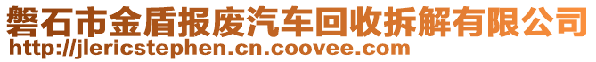 磐石市金盾報(bào)廢汽車回收拆解有限公司