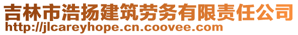 吉林市浩揚(yáng)建筑勞務(wù)有限責(zé)任公司