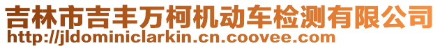 吉林市吉豐萬柯機動車檢測有限公司