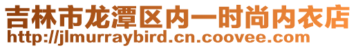 吉林市龍潭區內一時尚內衣店