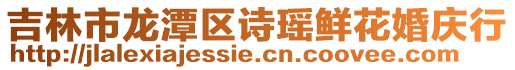 吉林市龍?zhí)秴^(qū)詩瑤鮮花婚慶行