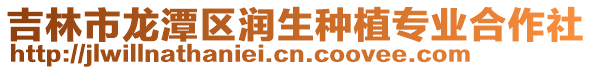 吉林市龍潭區潤生種植專業合作社