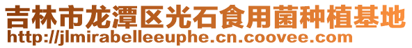 吉林市龍潭區光石食用菌種植基地