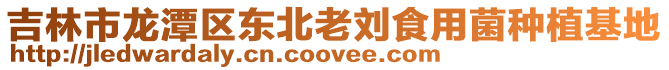 吉林市龍潭區東北老劉食用菌種植基地