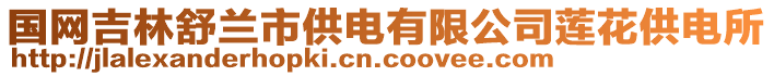 國(guó)網(wǎng)吉林舒蘭市供電有限公司蓮花供電所