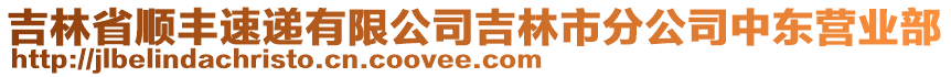 吉林省順豐速遞有限公司吉林市分公司中東營業(yè)部