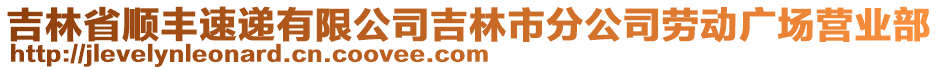 吉林省順豐速遞有限公司吉林市分公司勞動廣場營業(yè)部