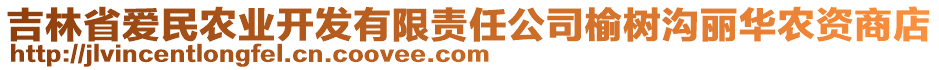 吉林省愛民農(nóng)業(yè)開發(fā)有限責任公司榆樹溝麗華農(nóng)資商店