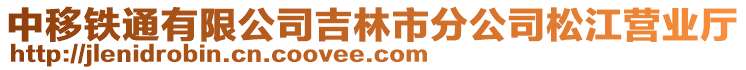 中移鐵通有限公司吉林市分公司松江營業(yè)廳