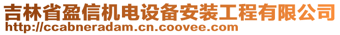 吉林省盈信機電設(shè)備安裝工程有限公司