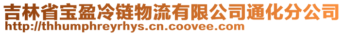吉林省寶盈冷鏈物流有限公司通化分公司